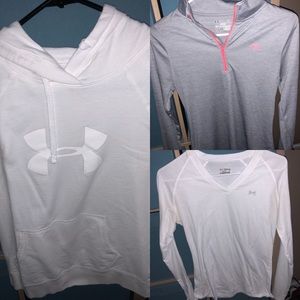 3 UNDER ARMOUR SHIRTS